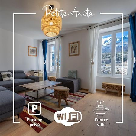 Petite Anita - Centre Ville - Parking Prive Barcelonnette Esterno foto